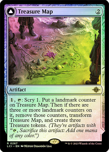 Treasure Map // Treasure Cove (lci) / Foil
