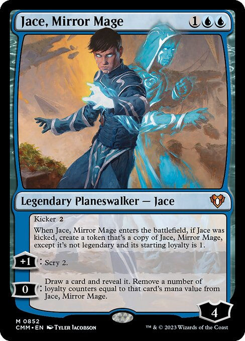 Jace, Mirror Mage (cmm) (Commander Deck)