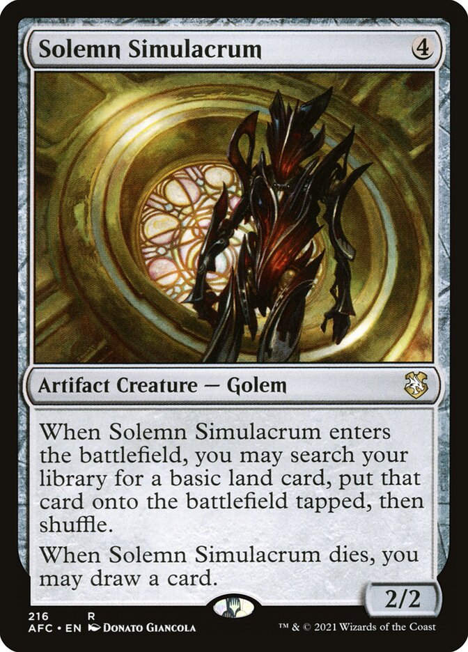 Solemn Simulacrum (AFC) (216)