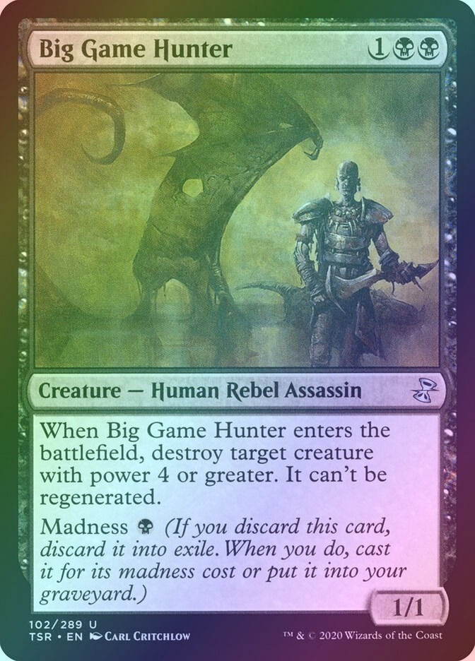 Big Game Hunter (TSR) (102) / Foil