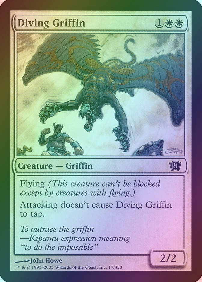 Diving Griffin (8ED) (17★) / Foil