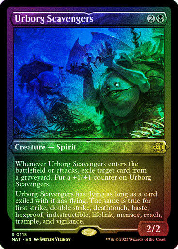 Urborg Scavengers (MAT) / Foil Etched