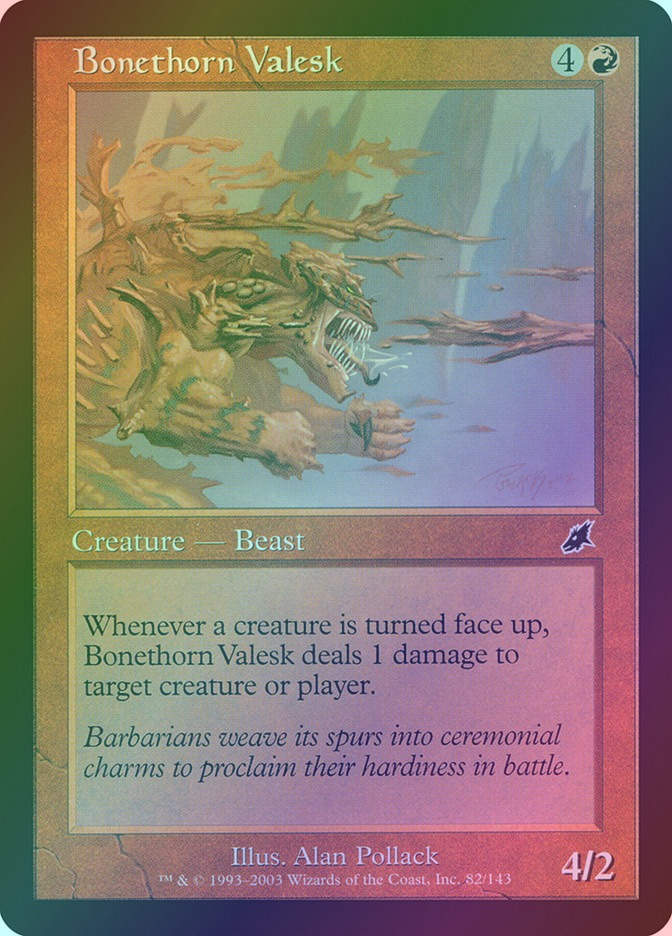 Bonethorn Valesk (SCG) (82) / Foil