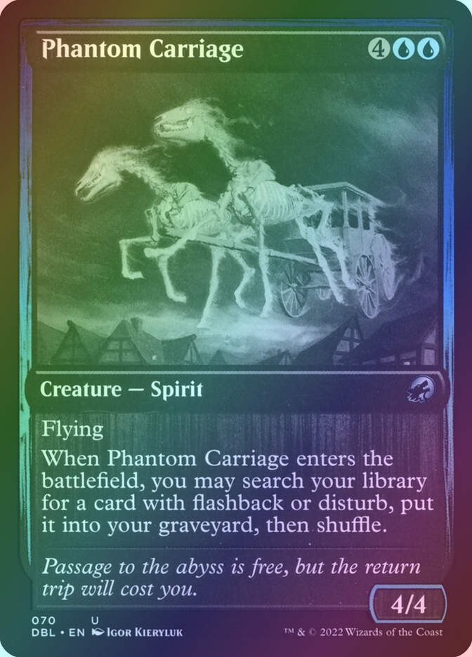 Phantom Carriage (DBL) (70) / Foil