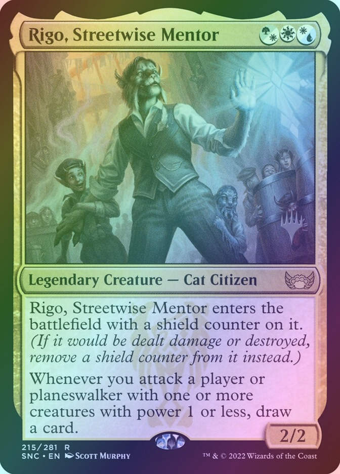Rigo, Streetwise Mentor (PSNC) (215p) / Foil