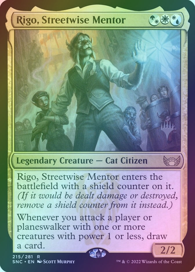Rigo, Streetwise Mentor (PSNC) (215p) / Foil