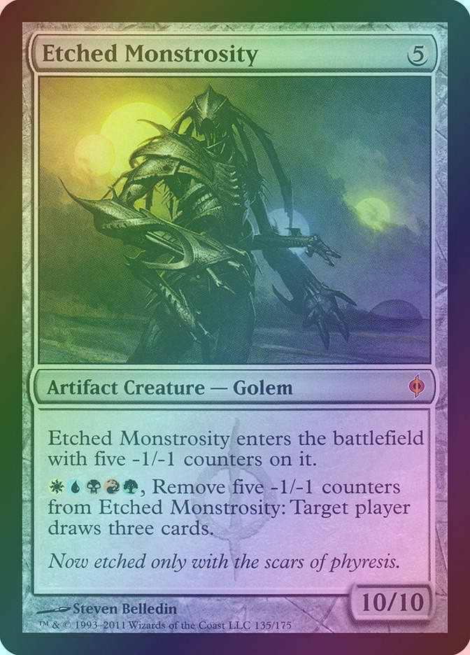 Etched Monstrosity (NPH) (135) / Foil