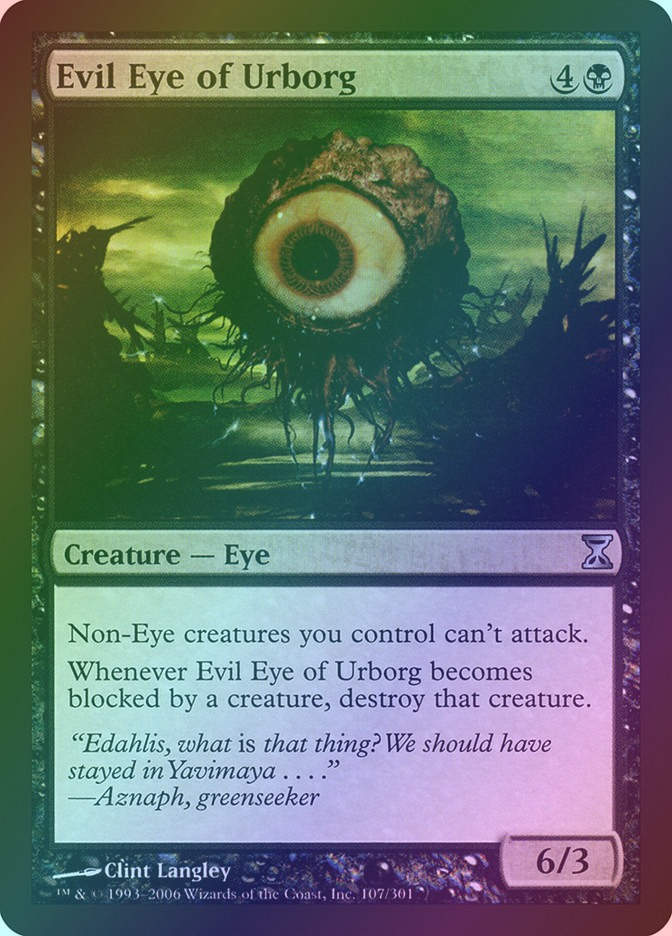 Evil Eye of Urborg (TSP) (107) / Foil