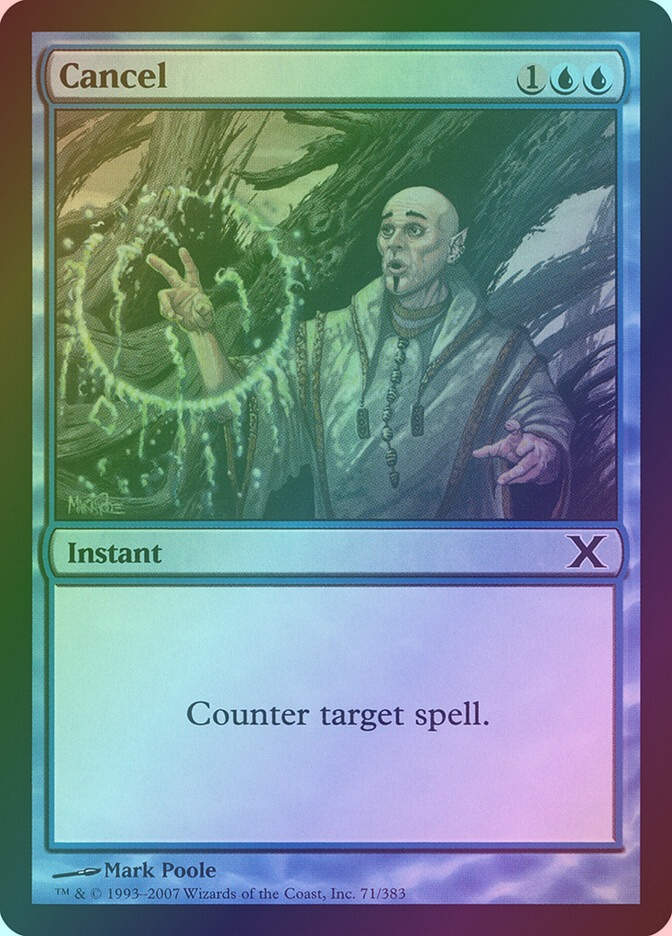 Cancel (10E) (71) / Foil