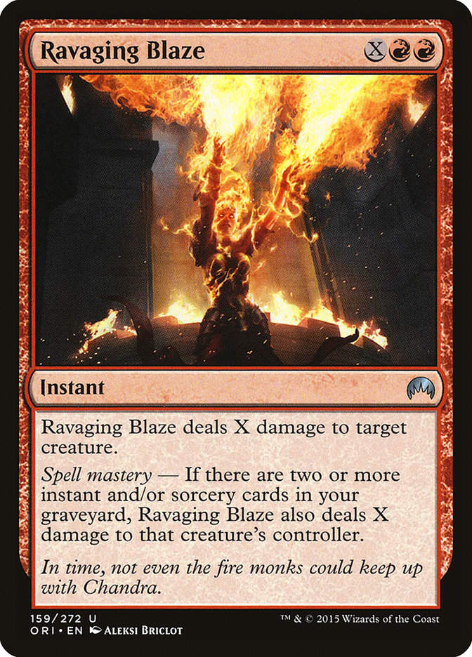 Ravaging Blaze (ORI) (159)