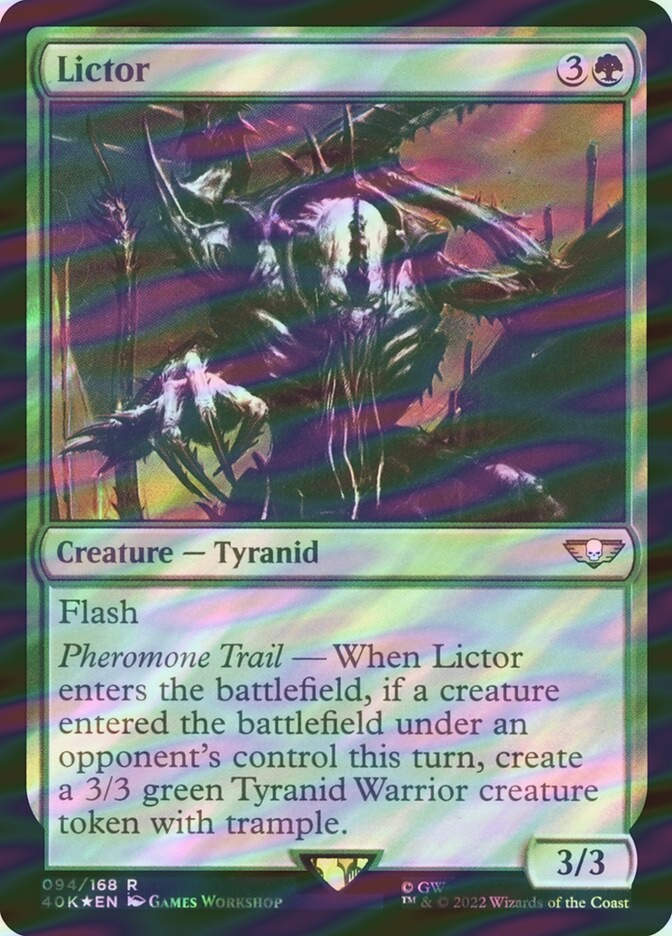 Lictor (40K) (94★) / Surge Foil