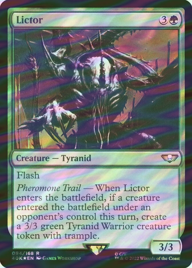 Lictor (40K) (94★) / Surge Foil