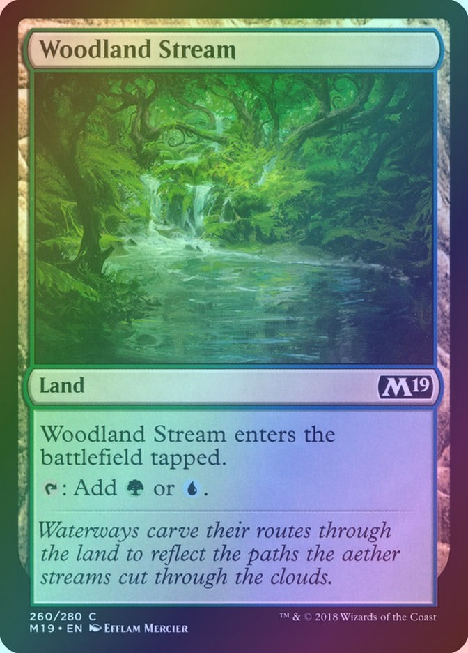 Woodland Stream (M19) (260) / Foil