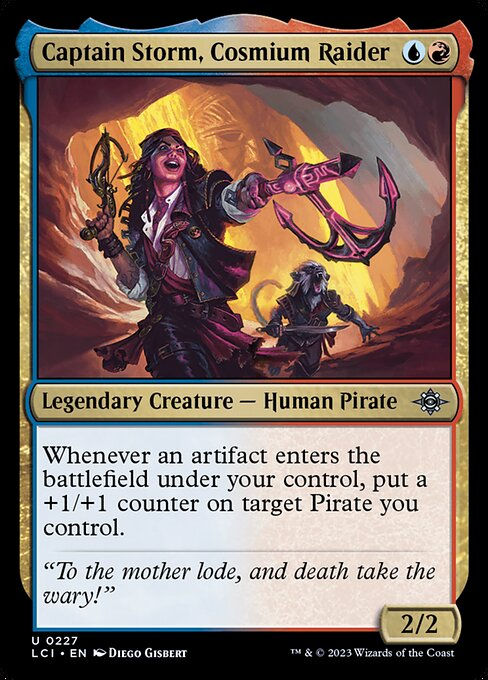 Captain Storm, Cosmium Raider (lci)