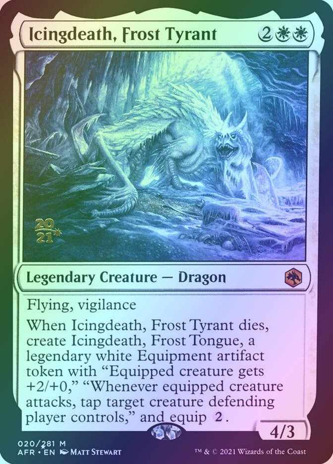 Icingdeath, Frost Tyrant (PAFR) (20s) / Foil