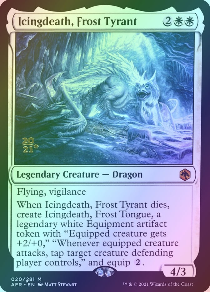 Icingdeath, Frost Tyrant (PAFR) (20s) / Foil