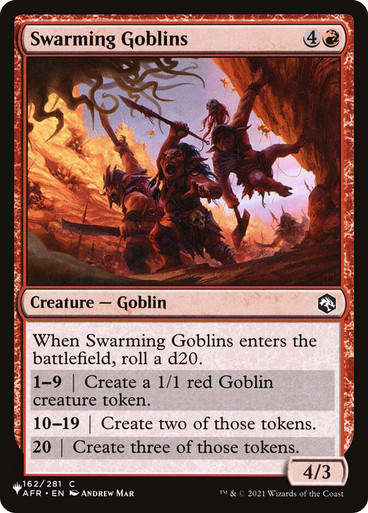 Swarming Goblins (PLST) (AFR-162)