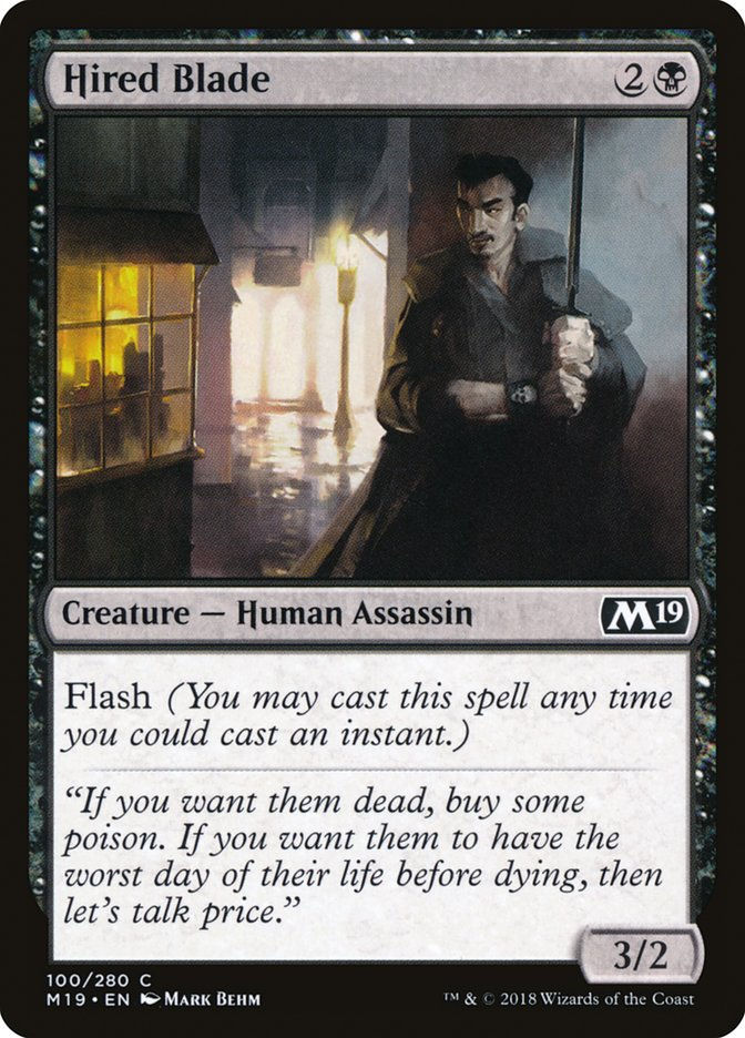 Hired Blade (M19) (100)