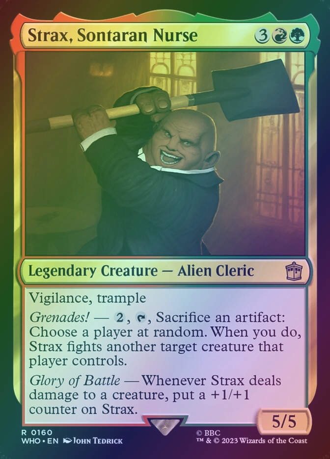 Strax, Sontaran Nurse (WHO) (160) / Foil
