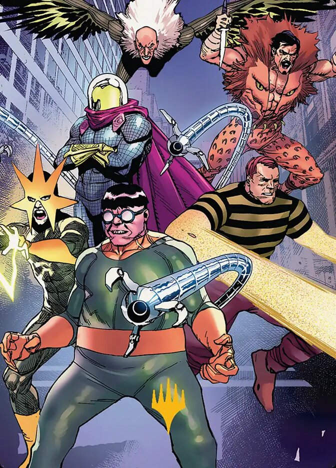 Behold the Sinister Six! // Behold the Sinister Six! (ASPM) (45) / NO Firmada