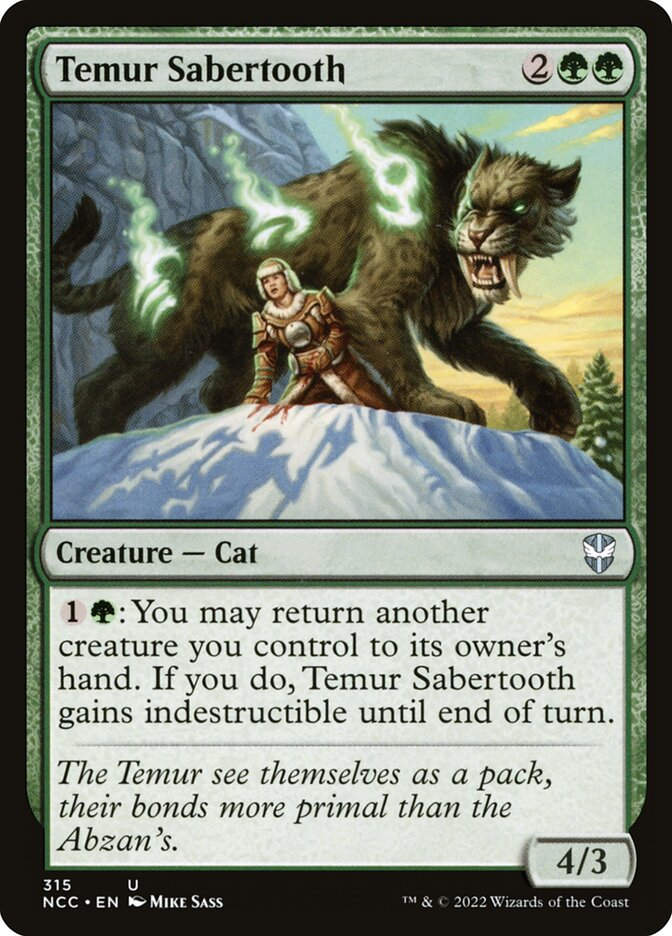 Temur Sabertooth (NCC) (315)