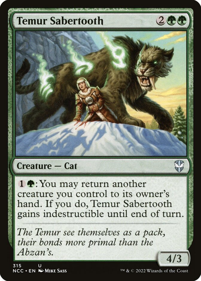 Temur Sabertooth (NCC) (315)