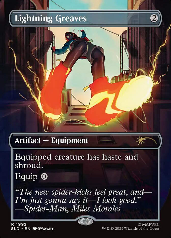 Lightning Greaves (SLD) (1992) / Borderless