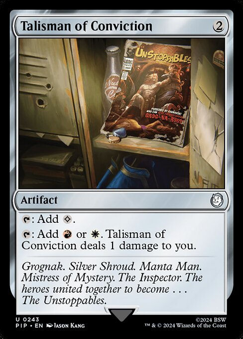 Talisman of Conviction (pip) (243)