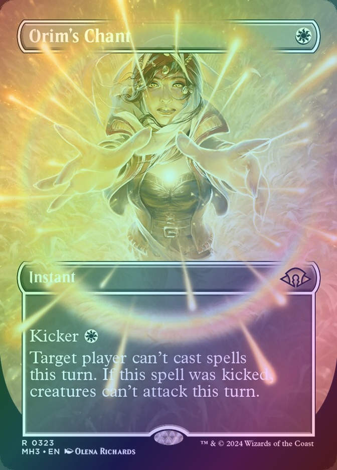 Orim's Chant (MH3) (323) / Borderless / Foil