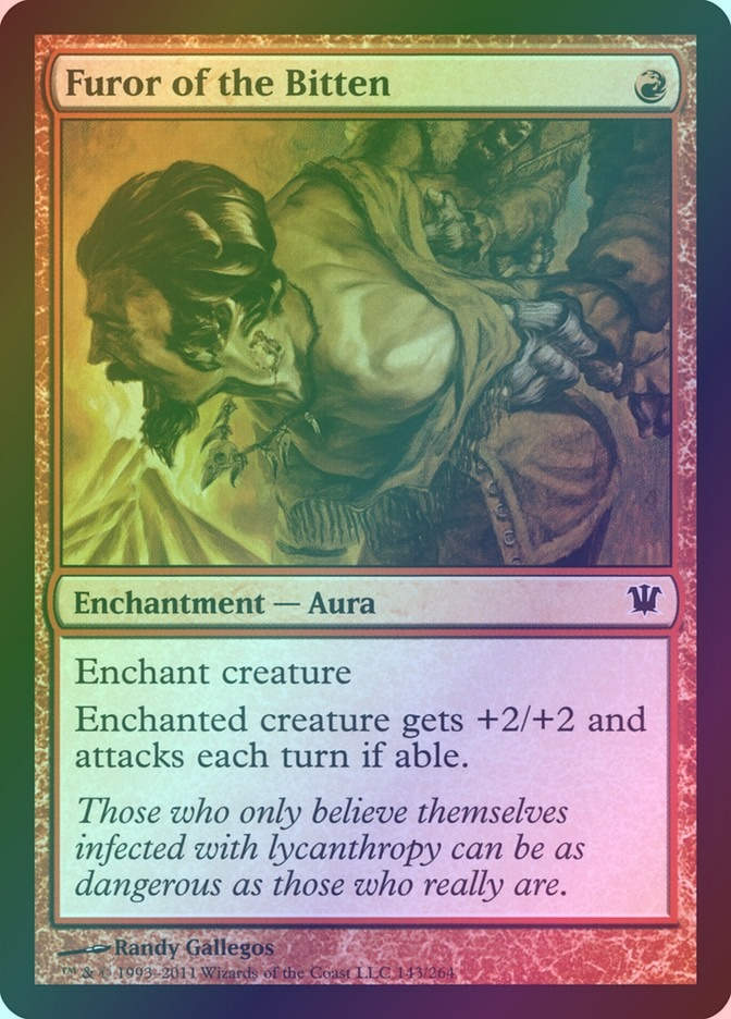 Furor of the Bitten (ISD) (143) / Foil