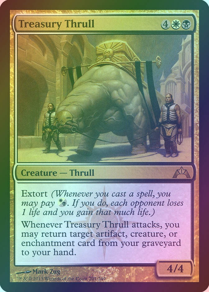 Treasury Thrull (GTC) (201) / Foil