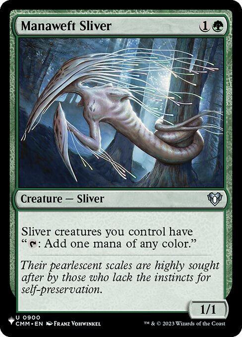 Manaweft Sliver (PLST) (CMM-900)