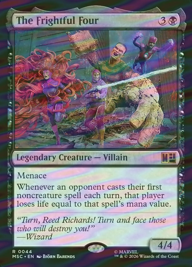 The Frightful Four (MSC) (44) / Surge Foil