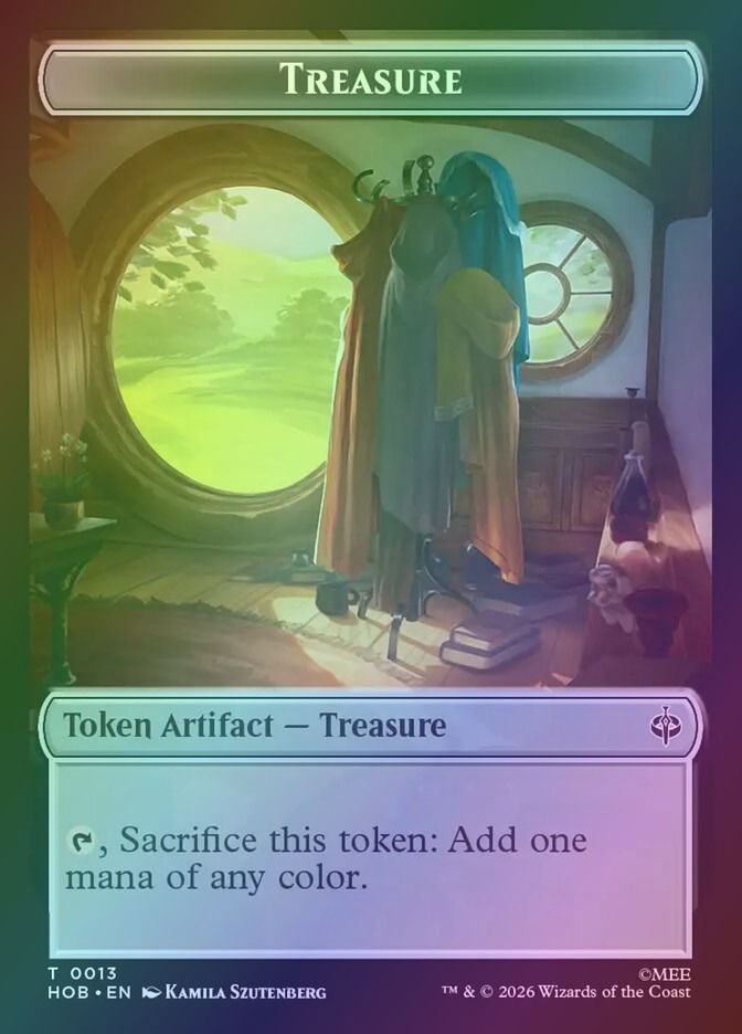 Human Soldier // Treasure (THOB) (2 // 13) / Foil — cara 2 de 2