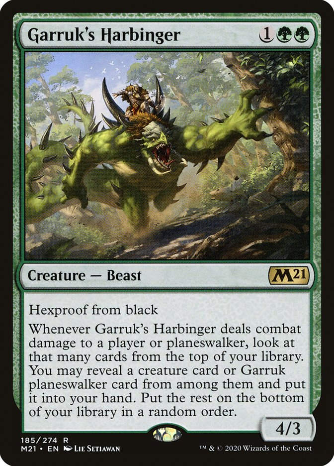Garruk's Harbinger (M21) (185)