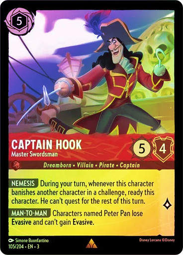 Captain Hook - Master Swordsman (LOR_ITI) / Foil