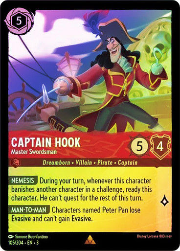 Captain Hook - Master Swordsman (LOR_ITI) / Foil