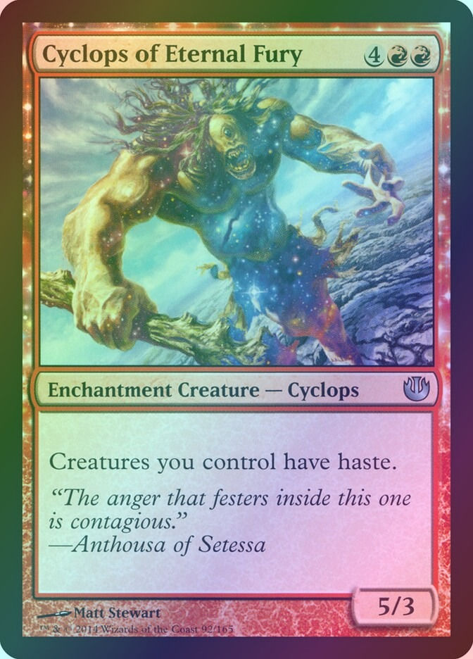 Cyclops of Eternal Fury (JOU) (92) / Foil