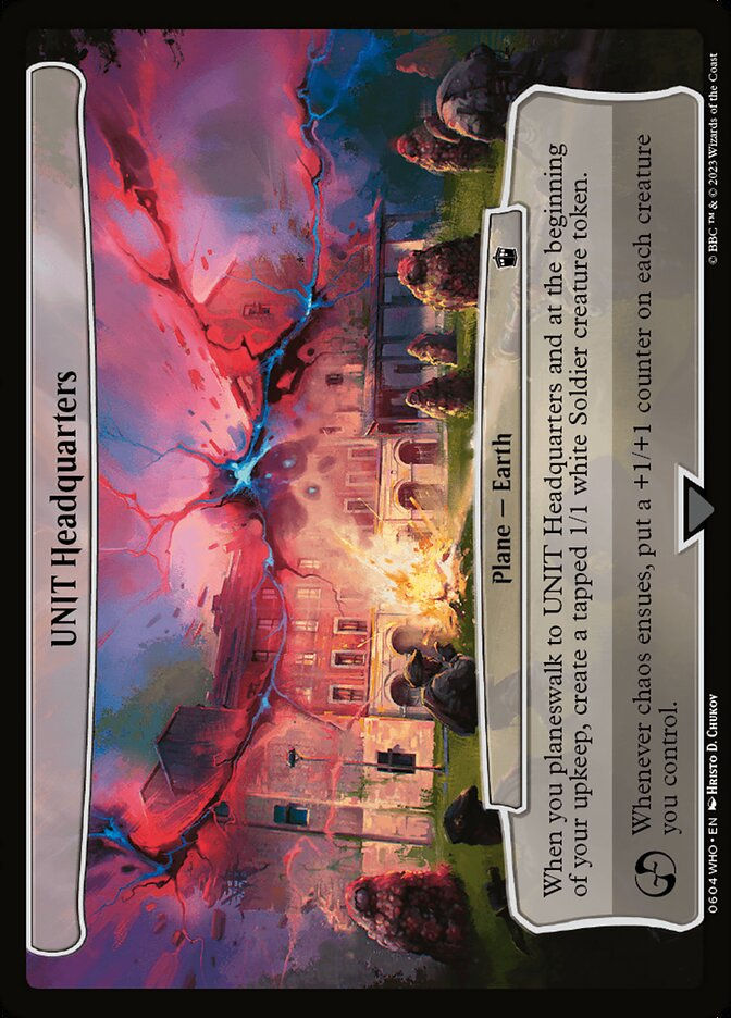 UNIT Headquarters (WHO) (604) / Planar Cards
