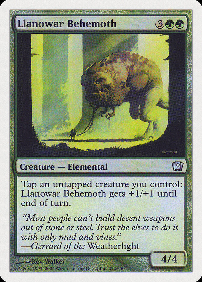 Llanowar Behemoth (9ED) (252)