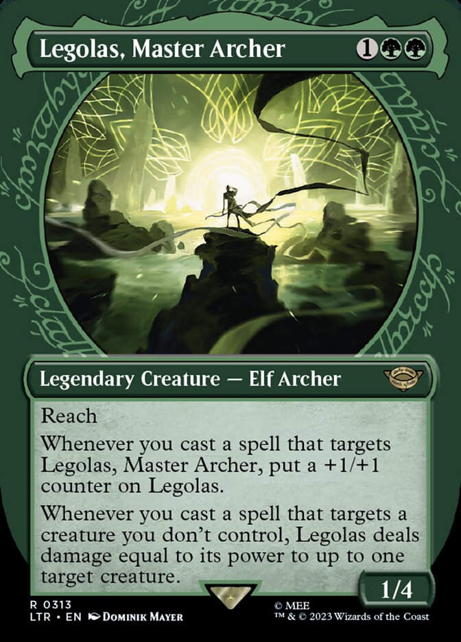 Legolas, Master Archer (LTR) (313) / Borderless / Showcase