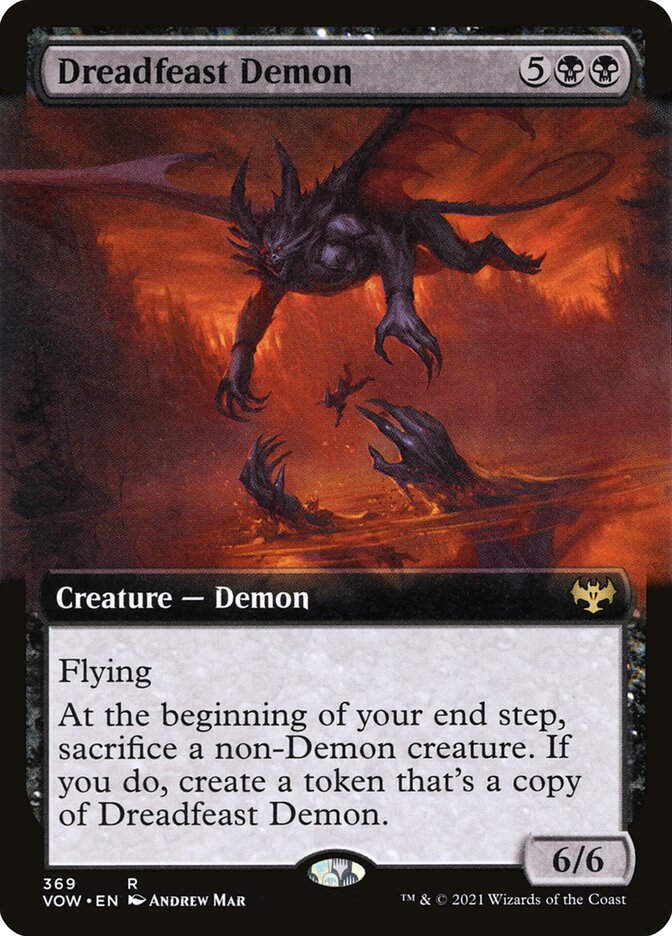 Dreadfeast Demon (VOW) (369) / Extended Art