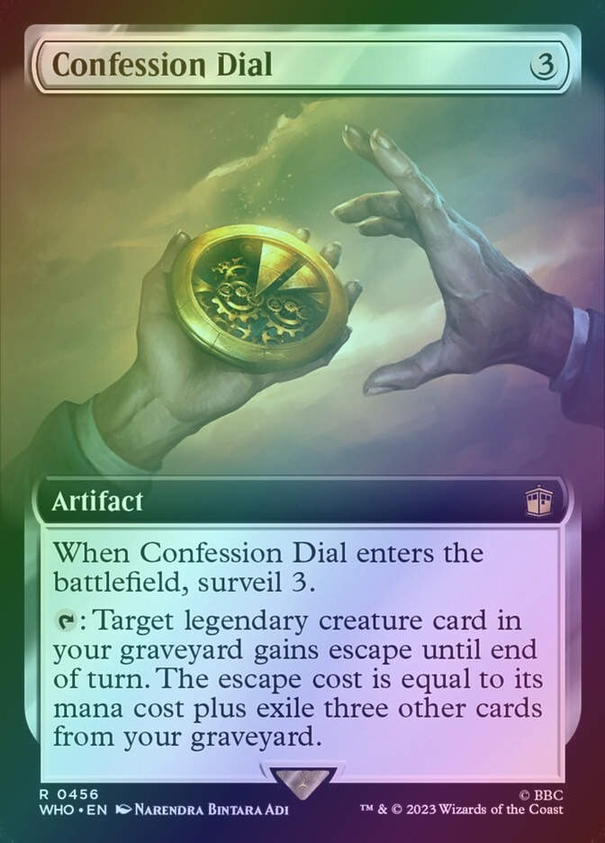 Confession Dial (WHO) (456) / Extended Art / Foil