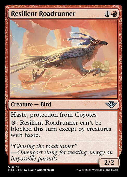 Resilient Roadrunner (otj) (141)