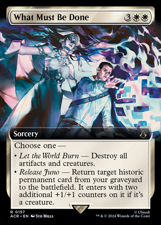 What Must Be Done (ACR) (157) / Extended Art
