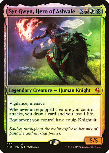 Syr Gwyn, Hero of Ashvale (ELD) (330) / Foil