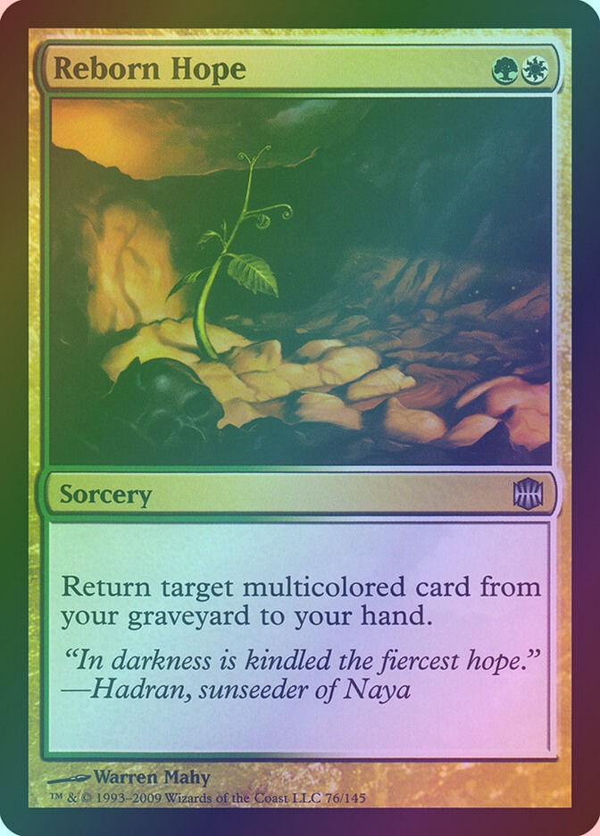 Reborn Hope (ARB) (76) / Foil
