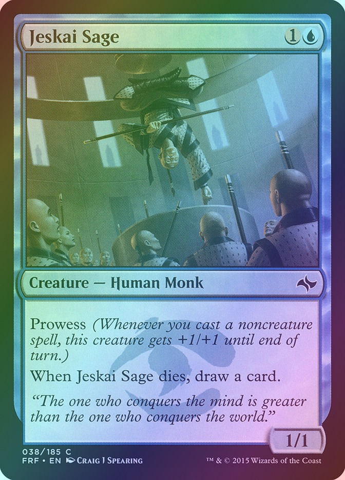 Jeskai Sage (FRF) (38) / Foil