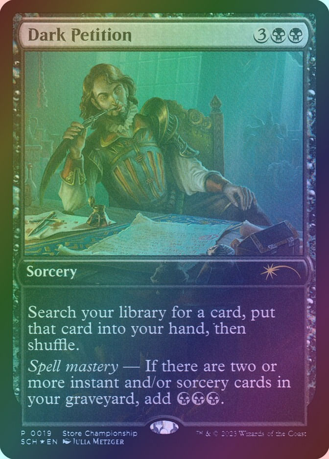 Dark Petition (SCH) (19) / Foil