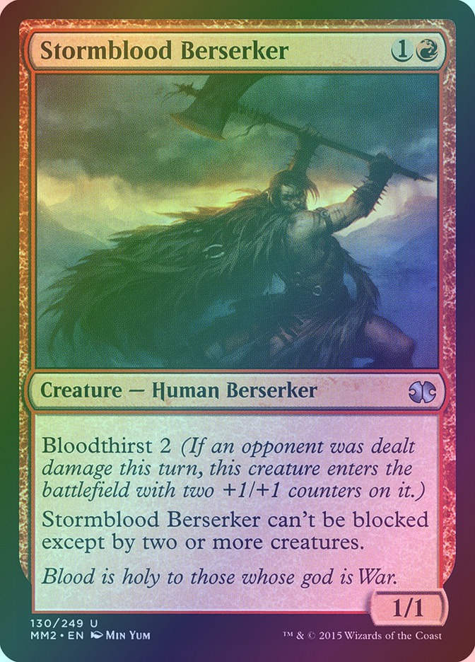 Stormblood Berserker (MM2) (130) / Foil